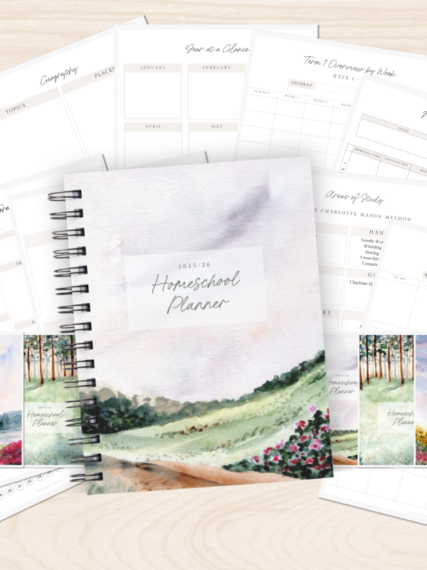Charlotte Mason Homeschool Planner